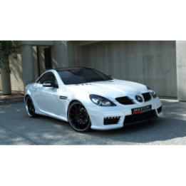 DOKŁADKI PROGÓW MERCEDES SLK R171 (SLK R172 AMG LOOK) ABS PLASTIC