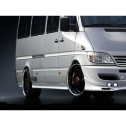 Dokładki Progów Mercedes Sprinter I FL / Volkswagen LT 96-06 Dokładka Progów pasuje do wersji na blizniakach.