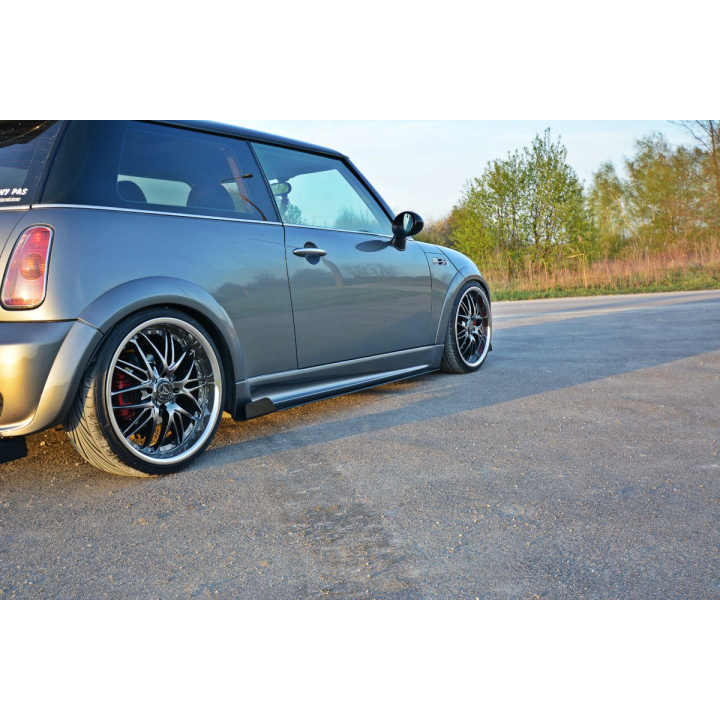 Dokładki progów racing MINI R53 COOPER S JCW