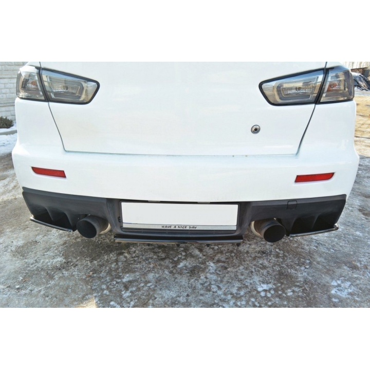 Splitter Tylny Mitsubishi Lancer Evo X (Z dyfuzorem)