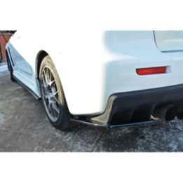 Splittery Tylne Boczne Mitsubishi Lancer Evo X (Bez dyfuzora)