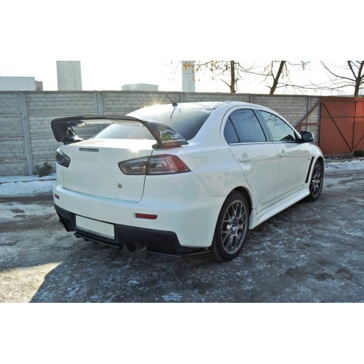 Splittery Tylne Boczne Mitsubishi Lancer Evo X (Bez dyfuzora)