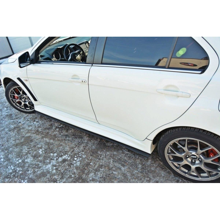 Dokładki Progów Racing Mitsubishi Lancer Evo X