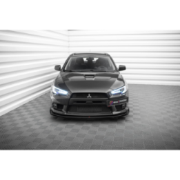 Splitter Przedni Street Pro + Flaps Mitsubishi Lancer EVO X