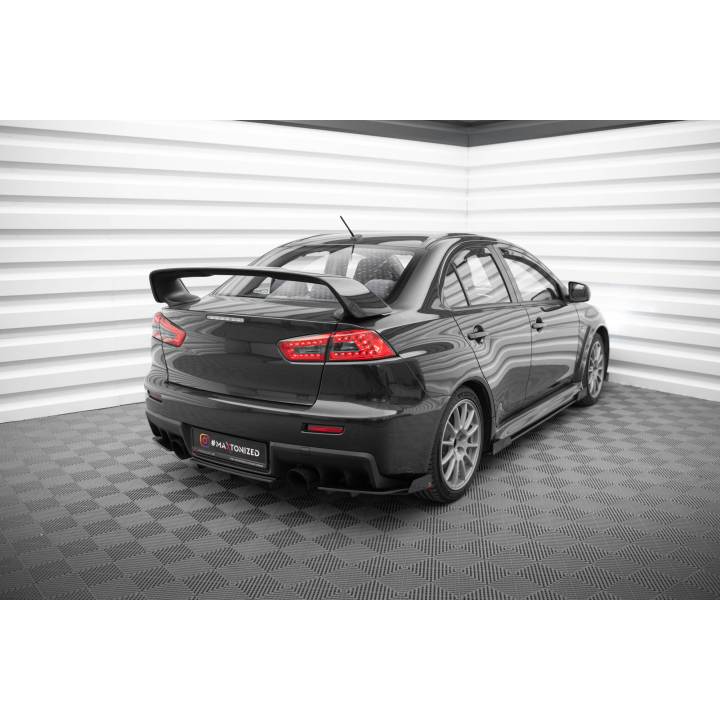 Splittery Tylne Boczne Street Pro + Flaps Mitsubishi Lancer EVO X