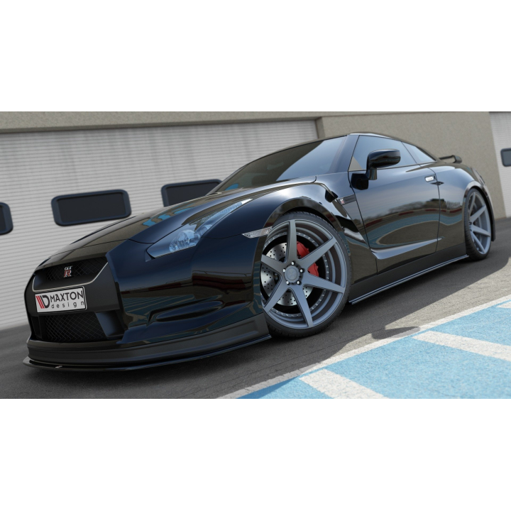 DOKŁADKI PROGÓW NISSAN GT-R PRZEDLIFT COUPE (R35-SERIES)