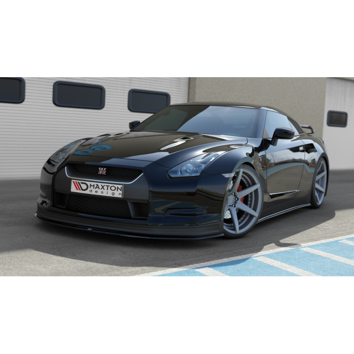 SPLITTER PRZEDNI V.2 NISSAN GT-R PRZEDLIFT COUPE (R35-SERIES)
