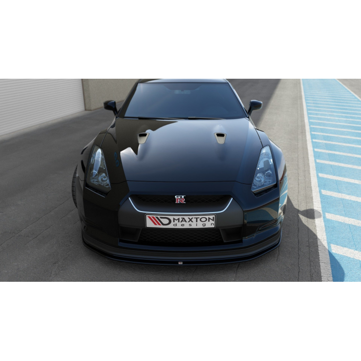 SPLITTER PRZEDNI V.2 NISSAN GT-R PRZEDLIFT COUPE (R35-SERIES)