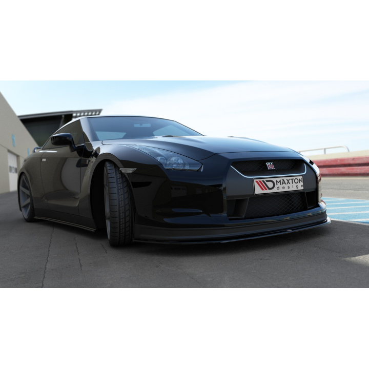 SPLITTER PRZEDNI V.2 NISSAN GT-R PRZEDLIFT COUPE (R35-SERIES)