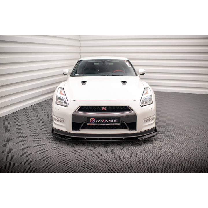 Splitter Przedni + Flaps Nissan GTR R35 Facelift