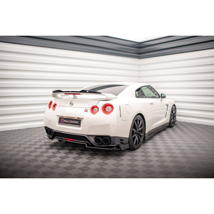 Splitter Tylny + Flaps Nissan GTR R35 Facelift