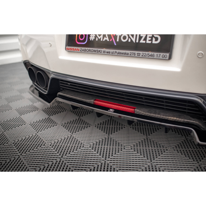 Splitter Tylny + Flaps Nissan GTR R35 Facelift