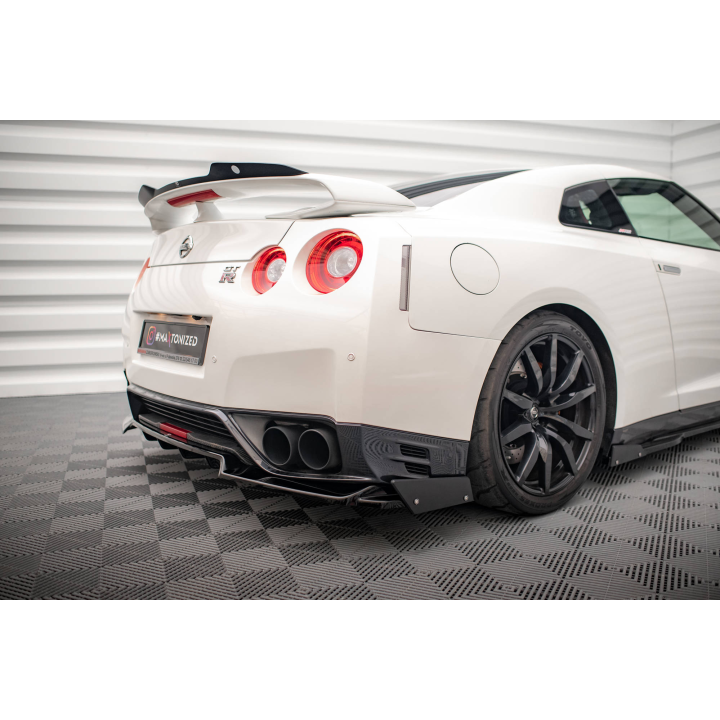 Splitter Tylny + Flaps Nissan GTR R35 Facelift