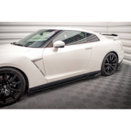 Dokładki Progów + Flaps Nissan GTR R35 Facelift