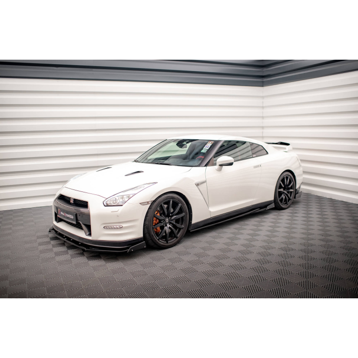 Dokładki Progów + Flaps Nissan GTR R35 Facelift
