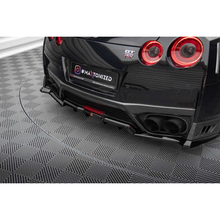 Splitter Tylny (Z Dyfuzorem) Nissan GTR R35 Facelift