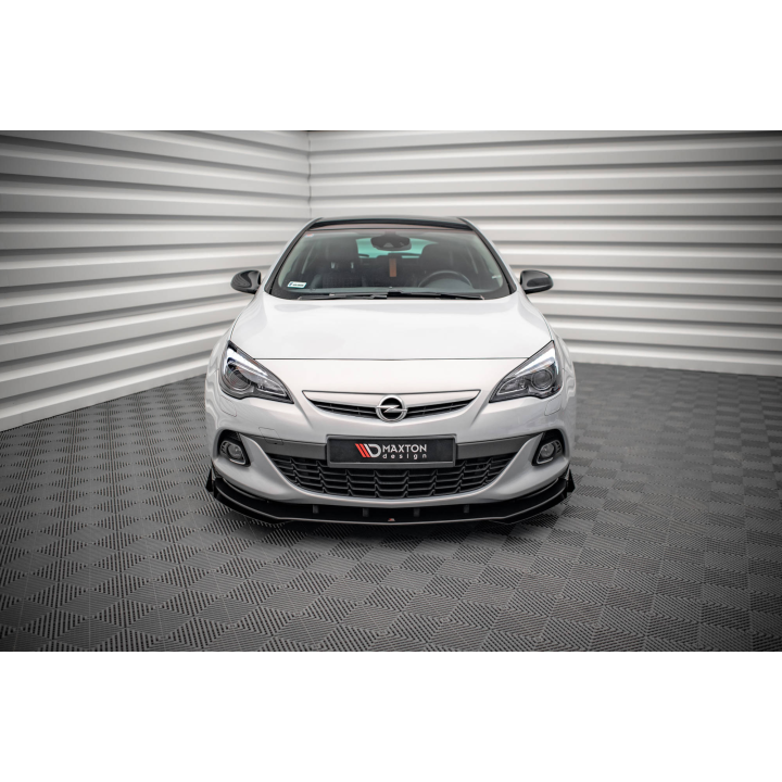 Splitter Przedni Street Pro V.1  + Flaps Opel Astra GTC OPC-Line J