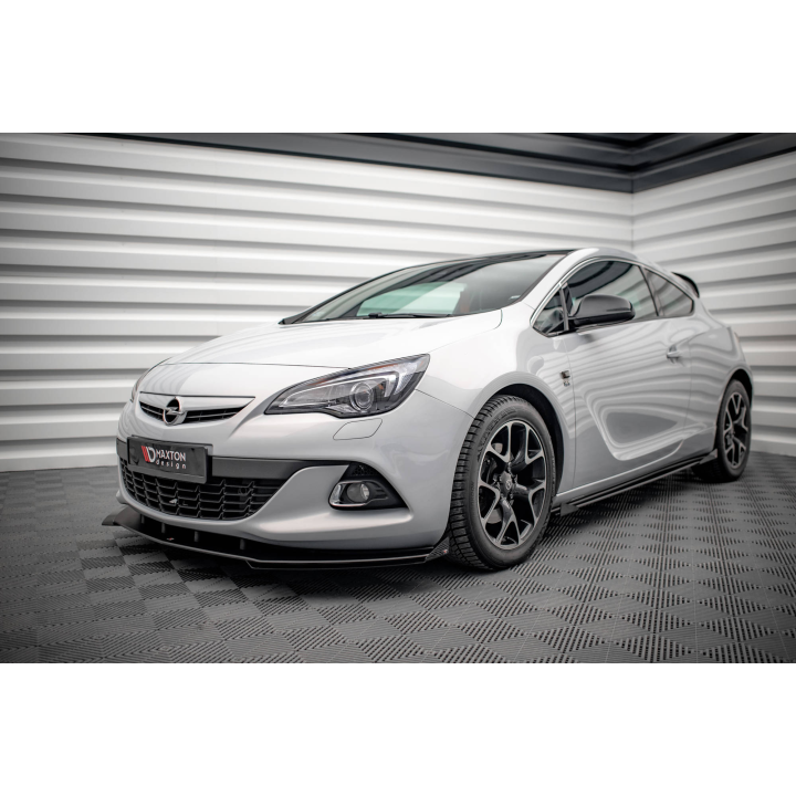 Splitter Przedni Street Pro V.1  + Flaps Opel Astra GTC OPC-Line J