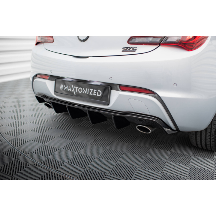 Dokładka Tylna Opel Astra GTC OPC-Line J (Wersja z pojedyńczymi wydechami z dwóch stron)