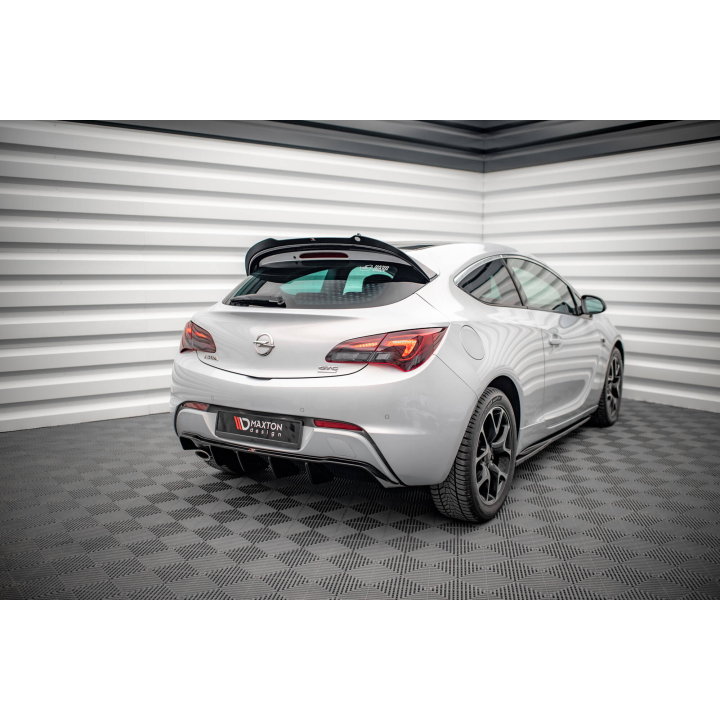Dokładka Tylna Opel Astra GTC OPC-Line J (Wersja z pojedyńczym wydechem z jednej strony)