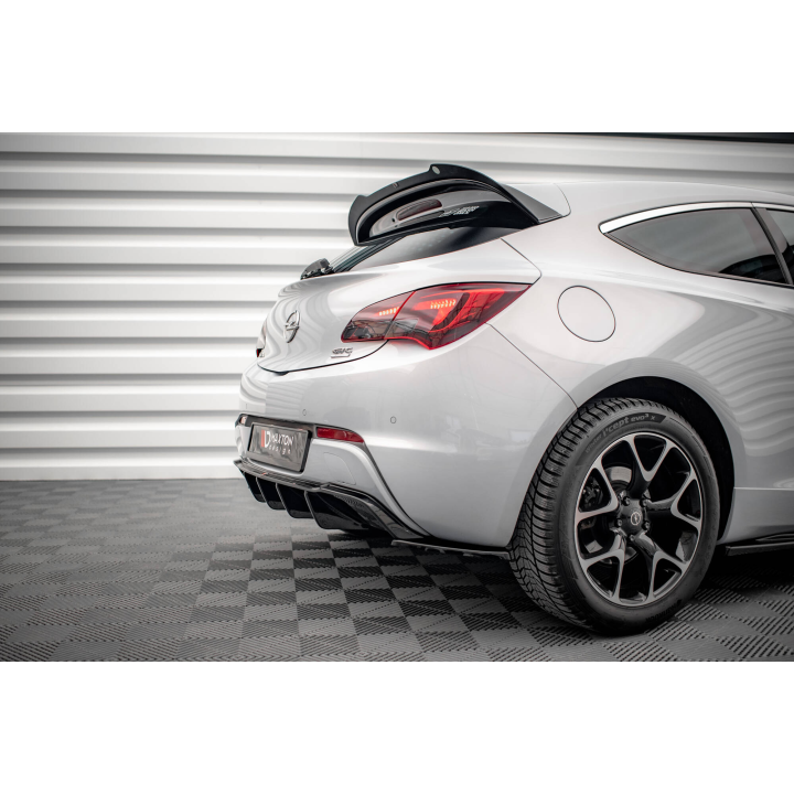 Dokładka Tylna Opel Astra GTC OPC-Line J (Wersja z pojedyńczym wydechem z jednej strony)