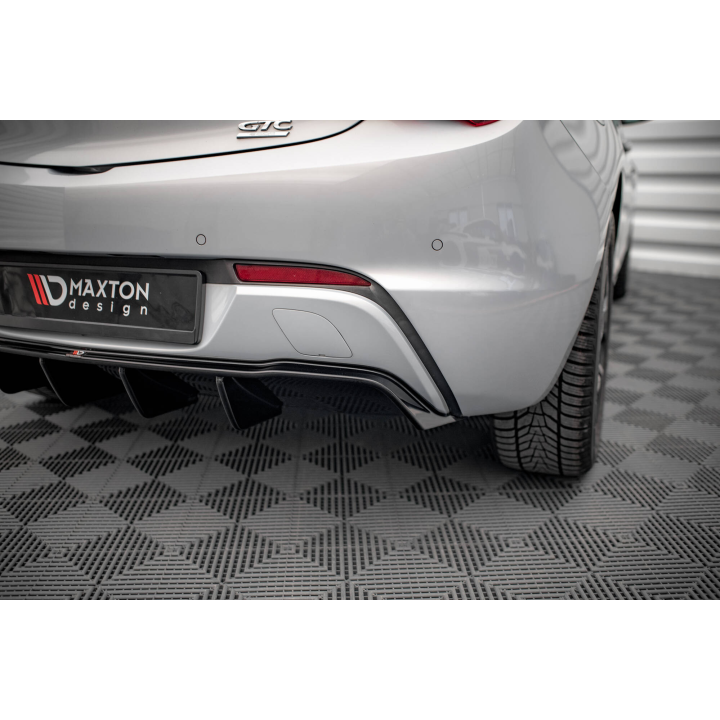 Dokładka Tylna Opel Astra GTC OPC-Line J (Wersja z pojedyńczym wydechem z jednej strony)