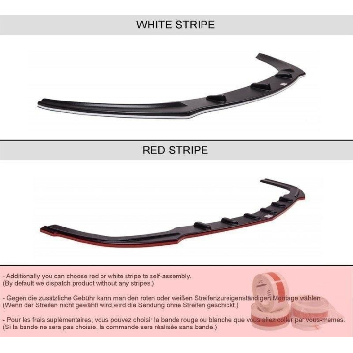 Splitter Przedni Opel Corsa D Polift