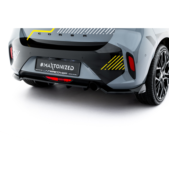 Splitter Tylny (Z Dyfuzorem) Opel Corsa F Facelift (Mk6 Facelift)
