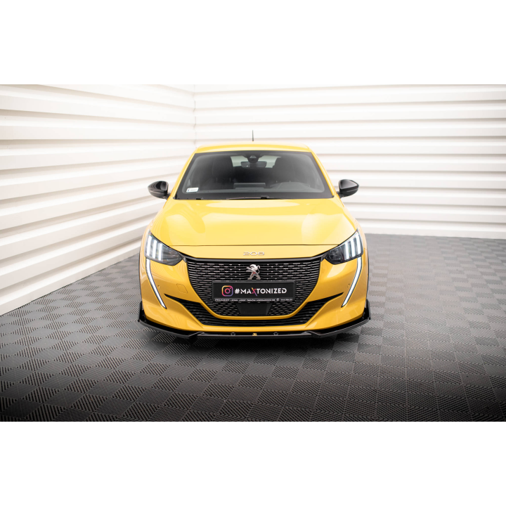 Splitter Przedni V.1 + Flaps Peugeot 208 GT Mk2