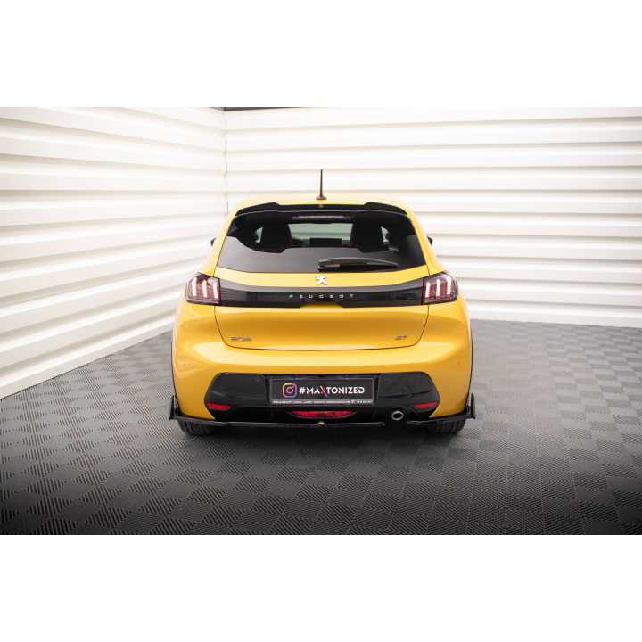 Splittery Tylne Boczne V.1 + Flaps Peugeot 208 GT Mk2