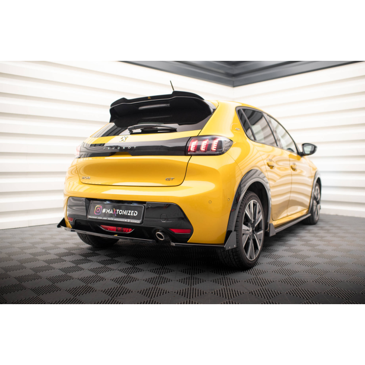 Splittery Tylne Boczne V.1 + Flaps Peugeot 208 GT Mk2