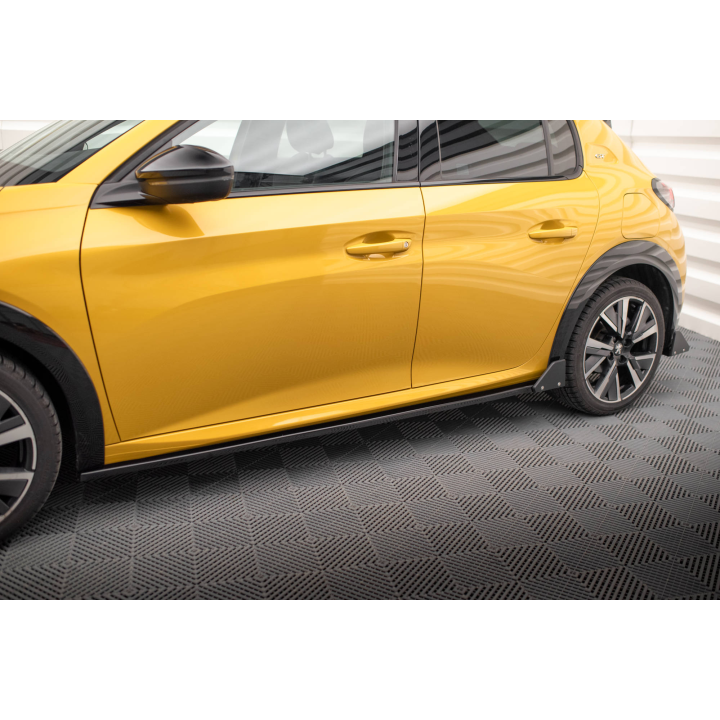 Dokładki Progów + Flaps Peugeot 208 GT Mk2
