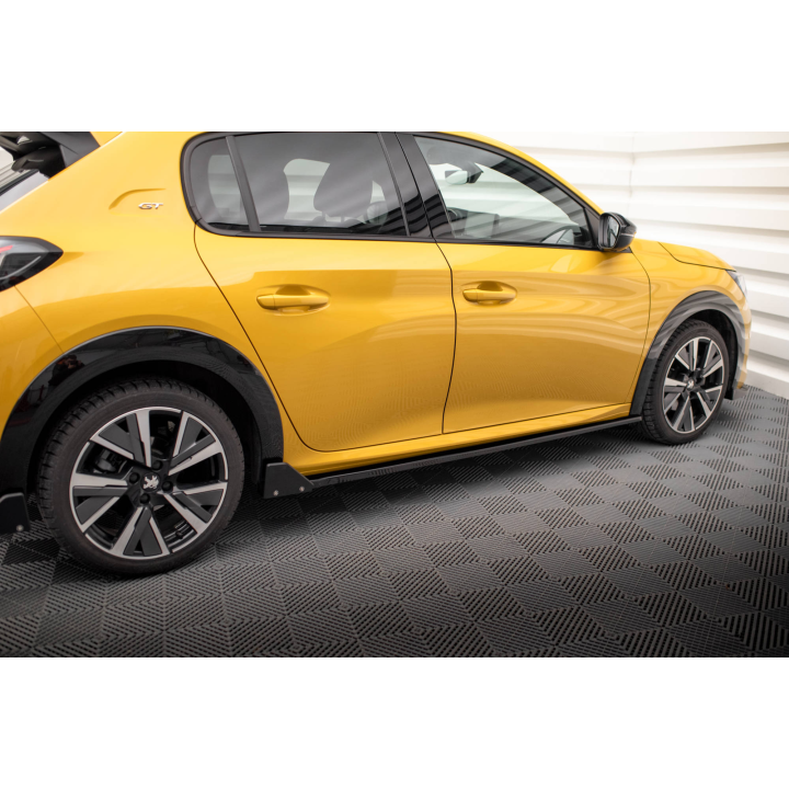 Dokładki Progów + Flaps Peugeot 208 GT Mk2