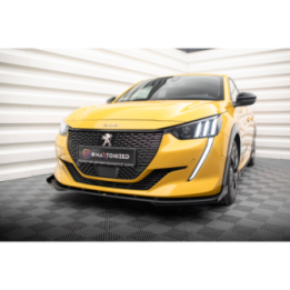 Splitter Przedni Street Pro + Flaps Peugeot 208 GT Mk2