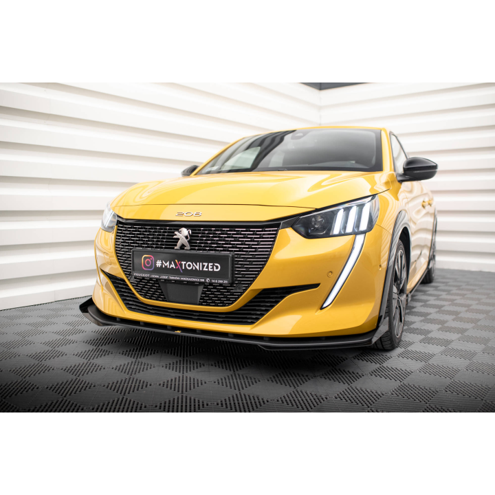 Splitter Przedni Street Pro + Flaps Peugeot 208 GT Mk2