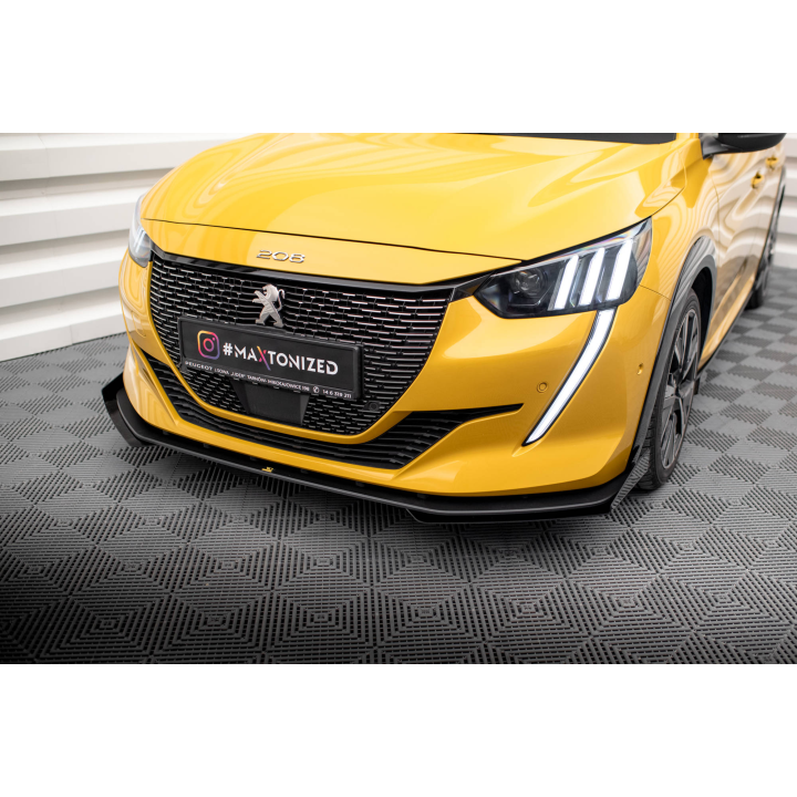Splitter Przedni Street Pro + Flaps Peugeot 208 GT Mk2