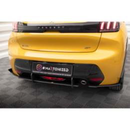 Splittery Tylne Boczne Street Pro + Flaps Peugeot 208 GT Mk2