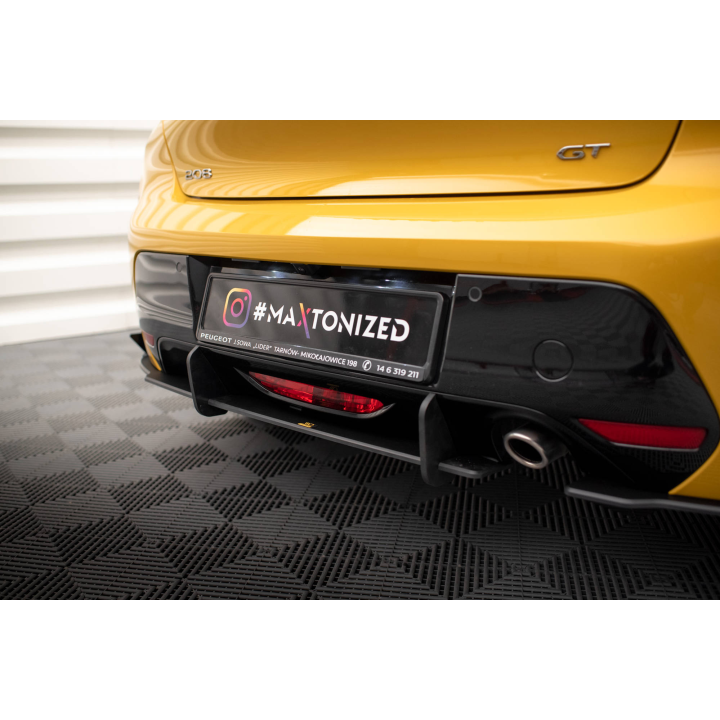 Splittery Tylne Boczne Street Pro + Flaps Peugeot 208 GT Mk2
