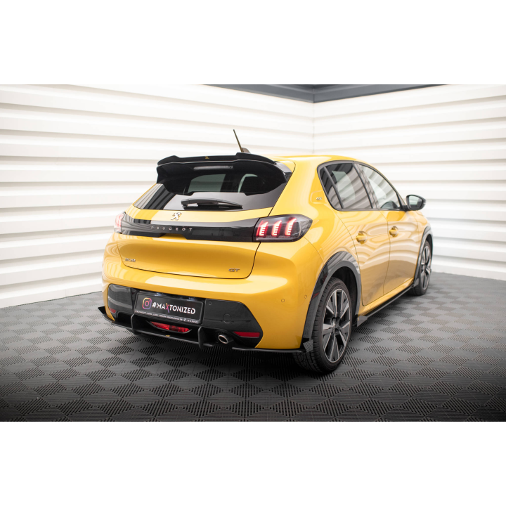 Splittery Tylne Boczne Street Pro + Flaps Peugeot 208 GT Mk2