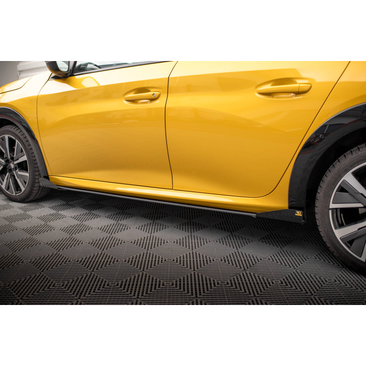 Dokładki progów Street Pro + Flaps Peugeot 208 GT Mk2