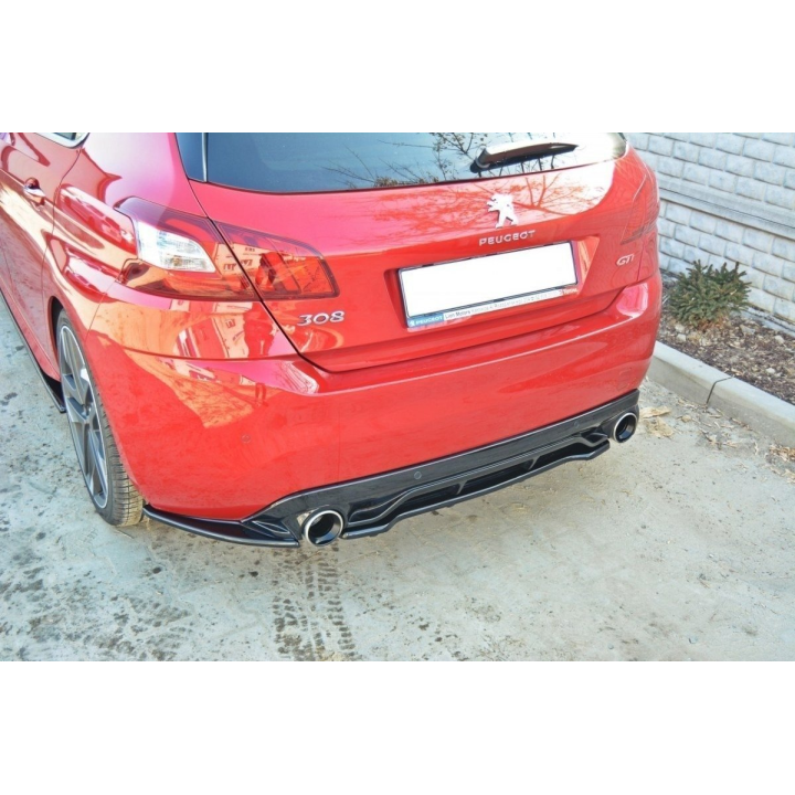 Splitter Tylny Peugeot 308 II GTI (z dyfuzorem)