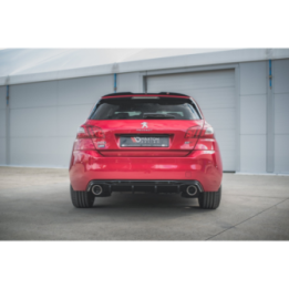Dokładka Tylna + Atrapa Wydechu Peugeot 308 GT Mk2 Facelift