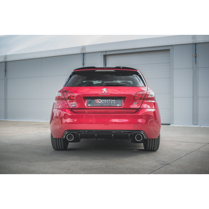 Dokładka Tylna + Atrapa Wydechu Peugeot 308 GT Mk2 Facelift