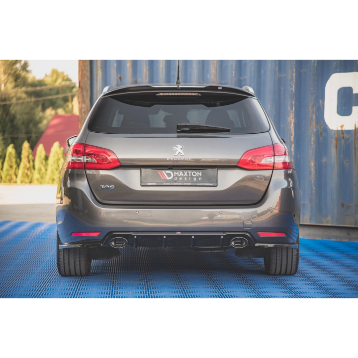 Dokładka Tylna+Atrapa Wydechu Peugeot 308 SW Mk2
