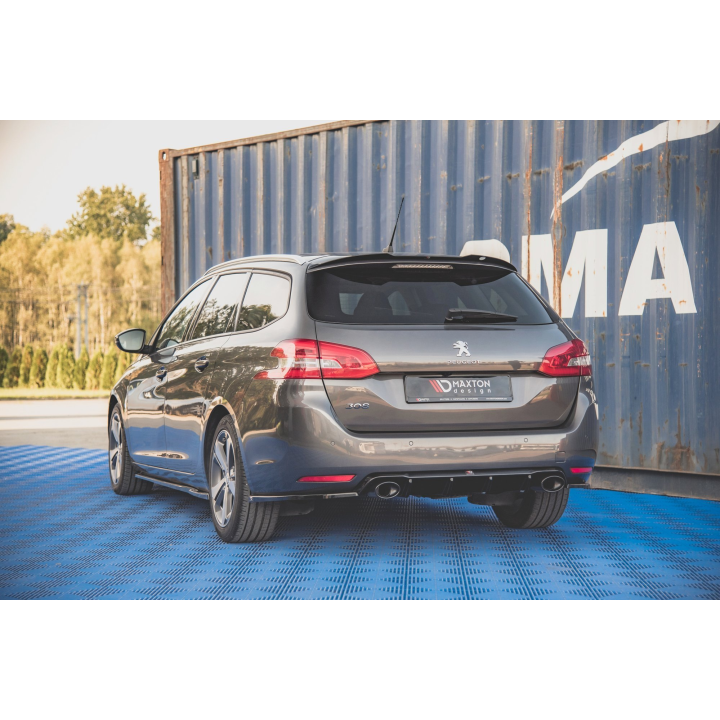 Dokładka Tylna+Atrapa Wydechu Peugeot 308 SW Mk2