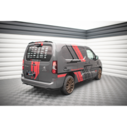 Splitter Tylny (Z Dyfuzorem) Peugeot Partner Long Mk3