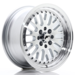 Japan Racing JR10 15x7 ET30 4x100/108 Silver Machined Face