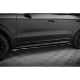 Dokładki Progów V.1 Porsche Cayenne Sport Design / Turbo SUV / Coupe Mk3 / Mk3 Facelift