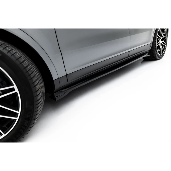 Dokładki Progów V.1 Porsche Cayenne Sport Design / Turbo SUV / Coupe Mk3 / Mk3 Facelift