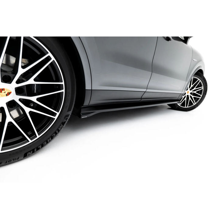 Dokładki Progów V.1 Porsche Cayenne Sport Design / Turbo SUV / Coupe Mk3 / Mk3 Facelift